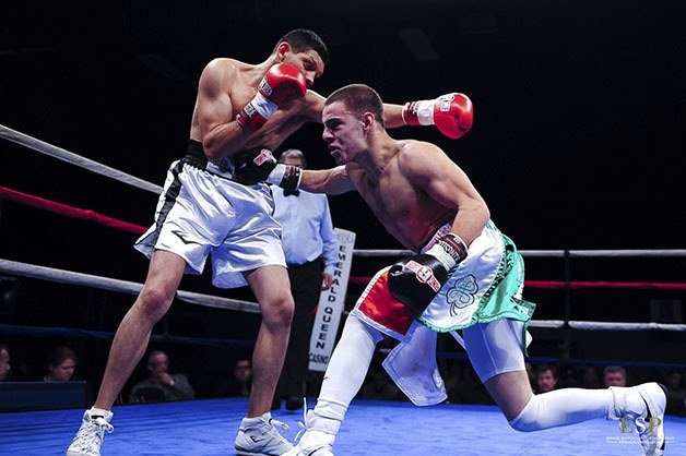 Jeremy McCleary was successful in his professional boxing debut