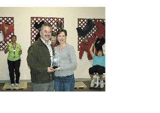 Ken and Sonna Greer have been sharing their award with members.