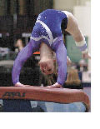 Rachel Heckroth finished 12th in all-around.
