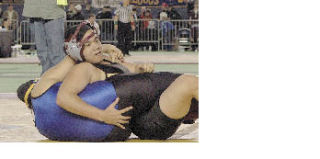 Chantelle Bailey takes care of one more opponent on the way to a state title.