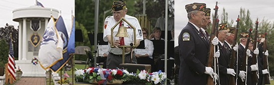 Memorial Day observance at Enumclaw Veterans Park on Sunday