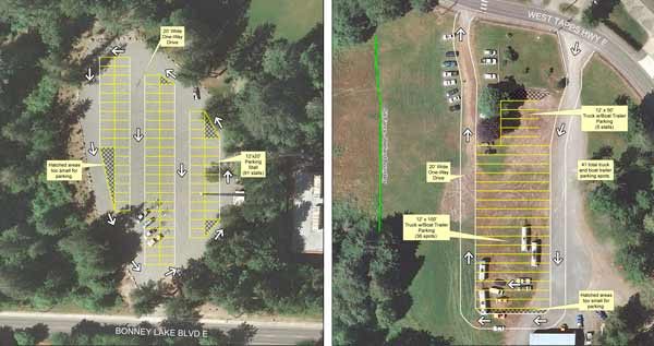Bonney Lake is making changes to the parking plan at Ball Field Four