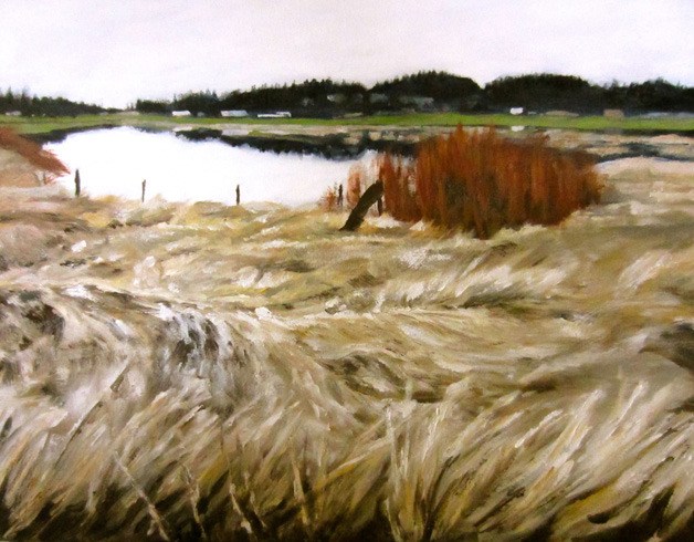 Paintings by Enumclaw artist Adam Kenney – like the one above – will be on display beginning Sept. 6 at Gallery 2012