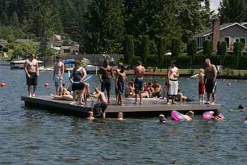 The floating dock at Allan Yorke Park may be on its way out as part of a group of safety proposals from the mayor.