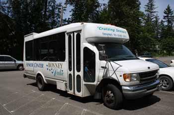 The Bonney Lake Senior Center van is closer to being replaced following a donation from the seniors.