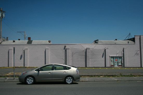 A view of the building on Stevenson Ave.