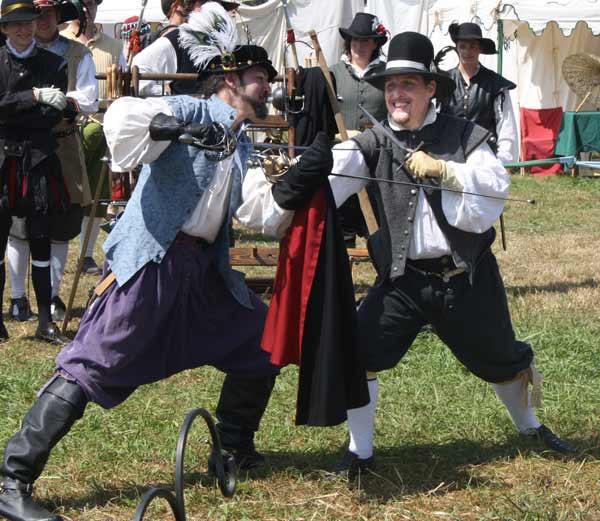 The Washington Midsummer Renaissance Faire at the Kelley Farm in Bonney Lake features demonstrations from the era including dancing