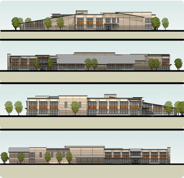 The renderings of the planned Sumner YMCA facility.