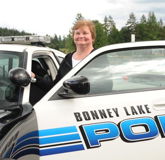 Barb Wigton worked for the Bonney Lake Police Department for 34 years.