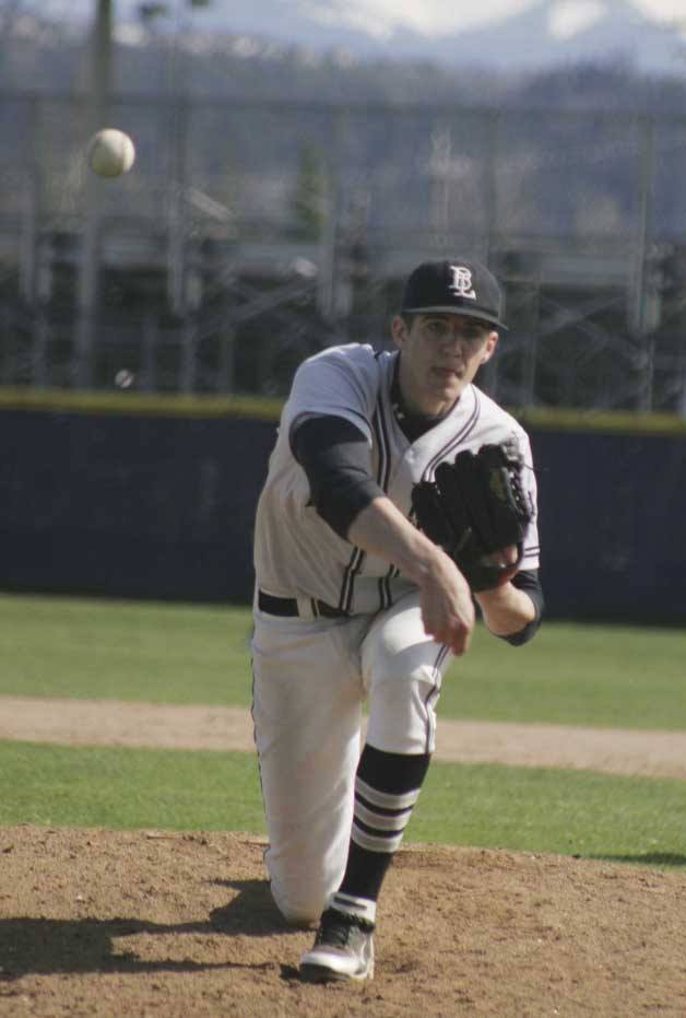 Bonney Lake sophomore Mike Gould picks up the win over Decatur Saturday in Sumner.