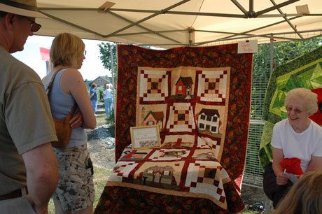 Art in the Garden is the perfect time to show off the quilt Arts Alive! will raffle off at its fall fundraiser.