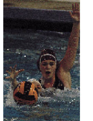 Lindsay Bowden is back in the water for the Hornets’ water polo team.