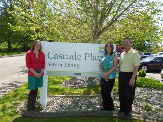 The Cascade Place team focuses on providing assisted living care. The group is headed by