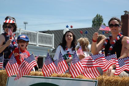 Enumclaw's annual Stars and Stripes Celebration Fourth of July parade down Cole Street brought hundreds downtown.