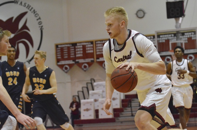 Drake Rademacher has gone from bing an all-league performer for Enumclaw High to playing a key role for the Central Washington University Wildcats. Photo courtesy of CWU Athletics.