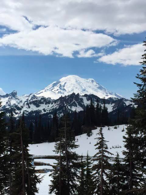Mount Rainier. Photo by Sarah Brenden.
