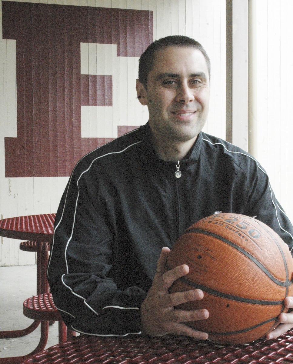 Terry Johnson has taken charge of the boys basketball program at Enumclaw High Sshool Photo by Kevin Hanson.