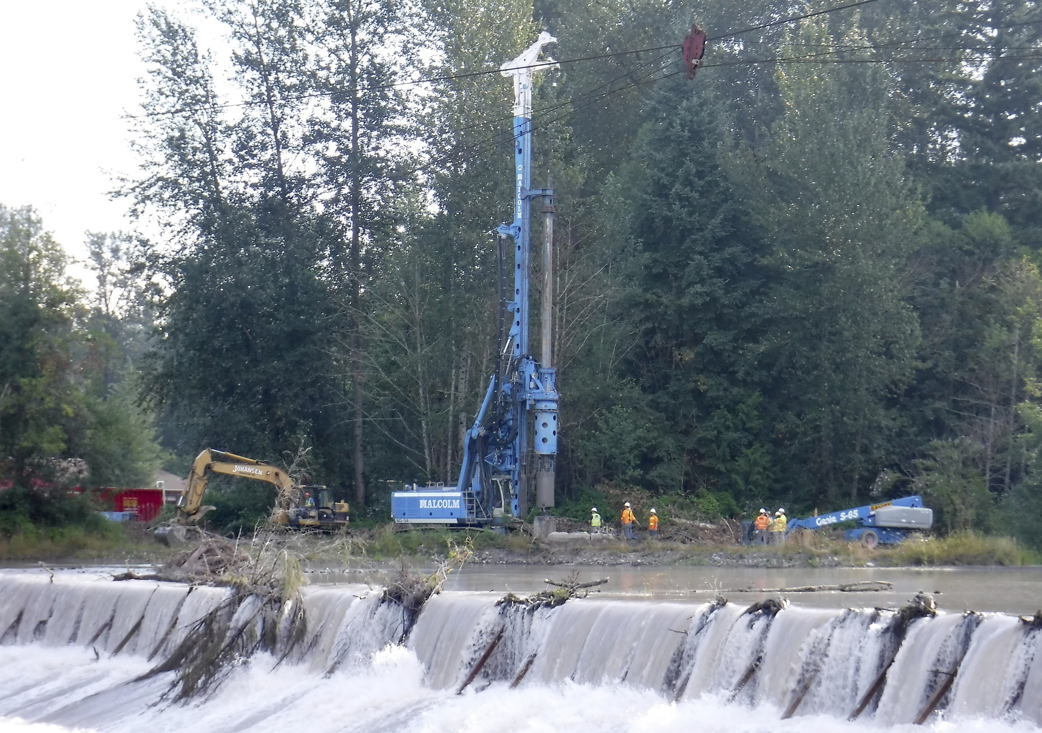 The Mud Mountain Dam fish trap is set to receive an overhaul to accommodate up to 1.25 million salmon. Photo by Kevin Hanson.