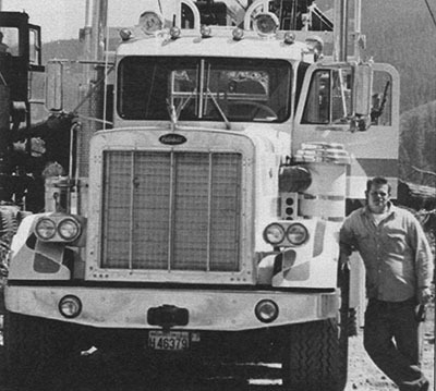 Wally Green made a career of hauling logs from Northwest forests.
