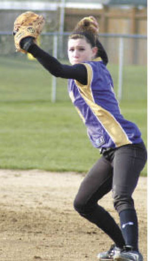 Krista Beers kept White River batters off the bases April 8.