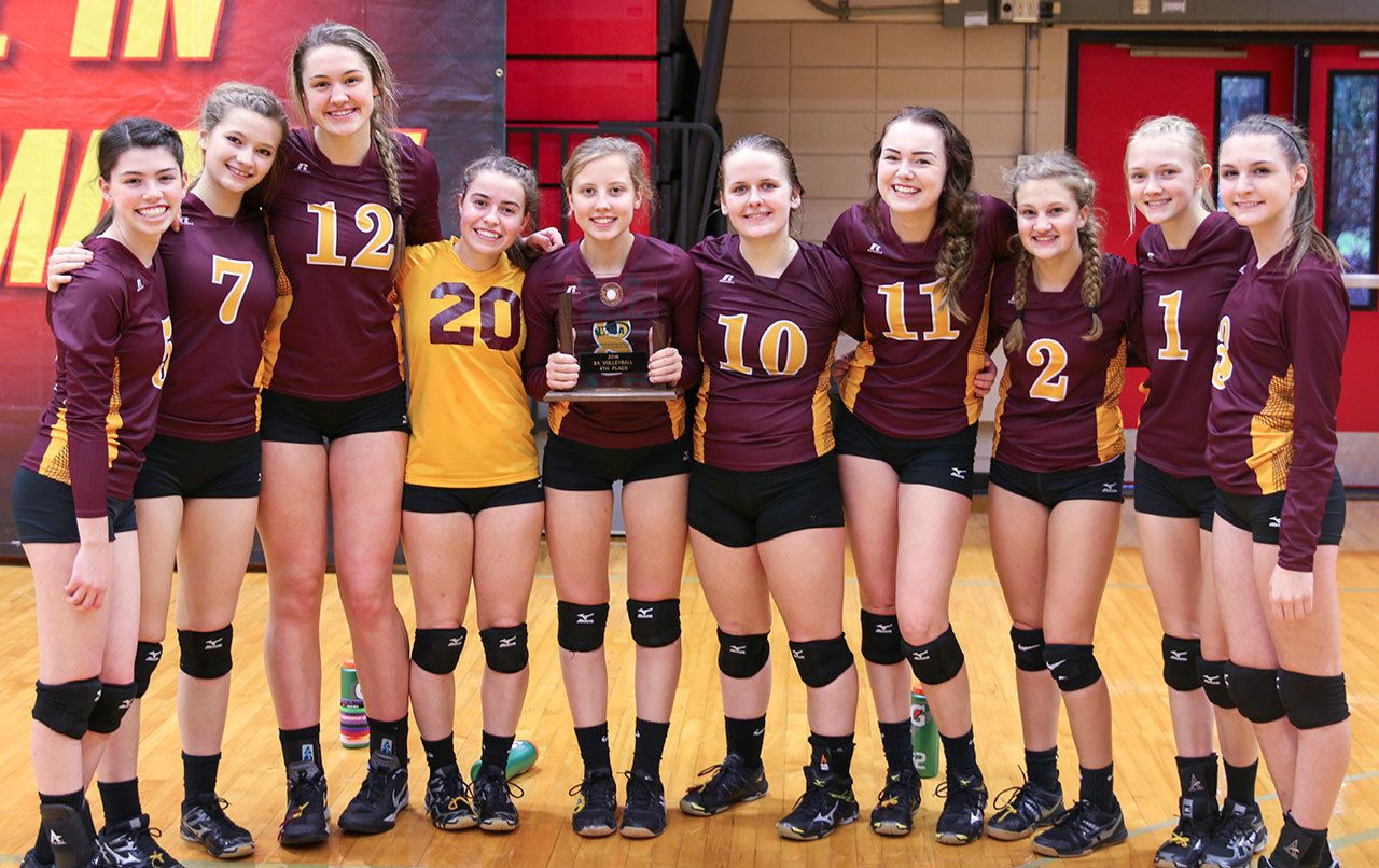 White River girls fourth in state 2A volleyball