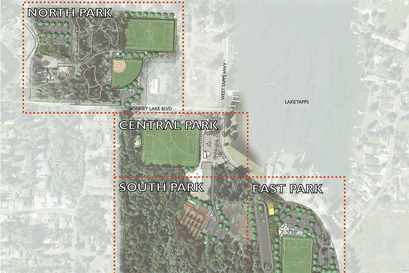 Bonney Lake council reassesses phasing plan for Allan Yorke Park