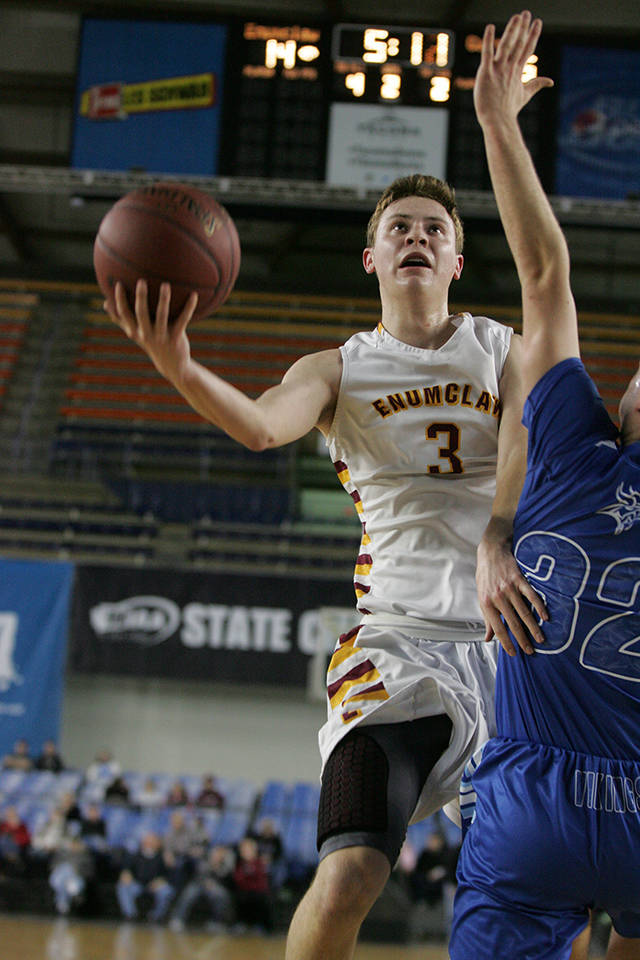 Enumclaw boys play three games at 4A state basketball champship | Photo Gallery