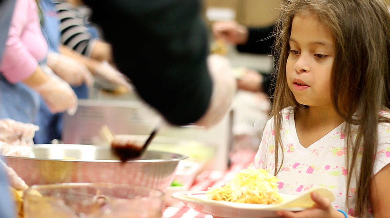 The Foundation’s “Full Bellies” program serves a hot meal every Thursday (except the last of the month) at Calvary Presbyterian. Courtesy photo
