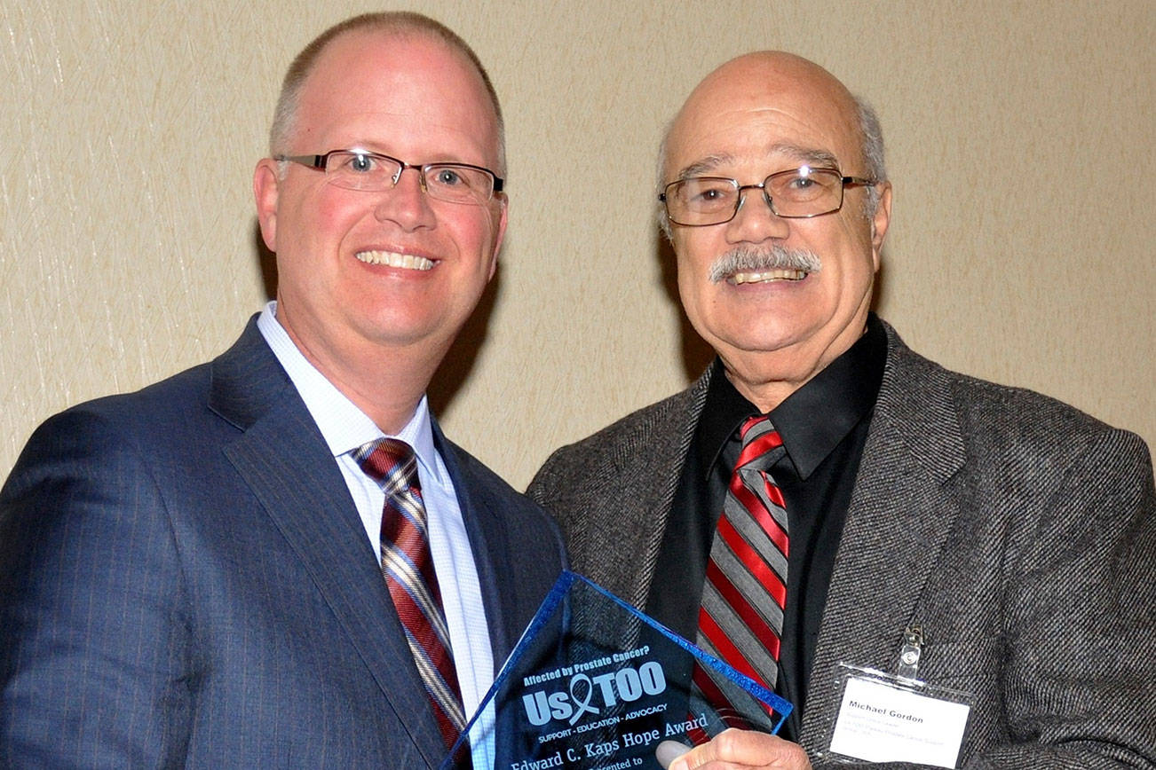 Enumclaw man honored for service to cancer survivors