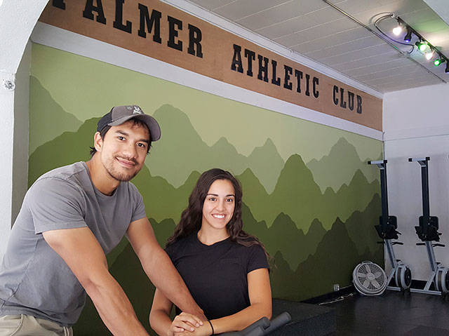 The Palmer Athletic Club, new to downtown Enumclaw, is under the direction of Nolan McSheridon and Vanessa Pons. Submitted photo