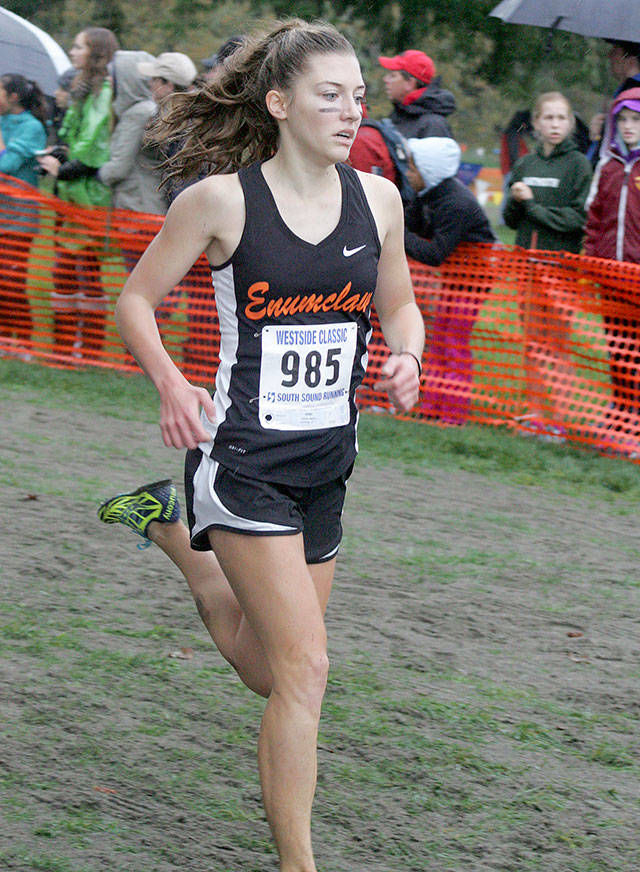 Senior Hunter Storm is back for another season of running, a year after being named the NPSL Athlete of the Year. Photo by Dennis Box