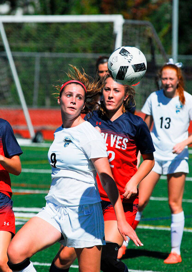 Kaylee Coatney burst on the Panther soccer scene as a freshman, player her way to Pierce County League Offensive Players of the Year honors. Courtesy photo