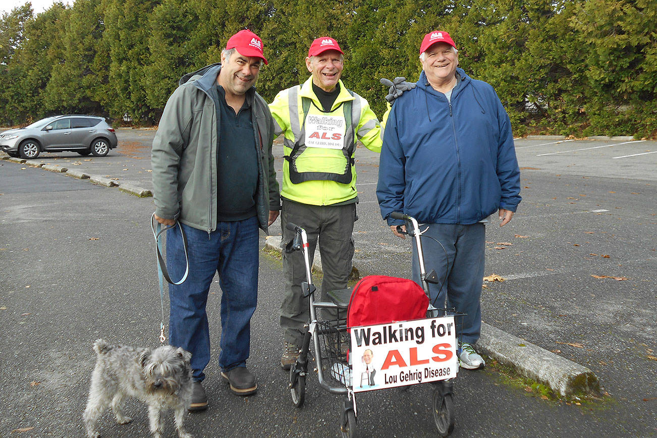 Pacing Parson walks for ALS