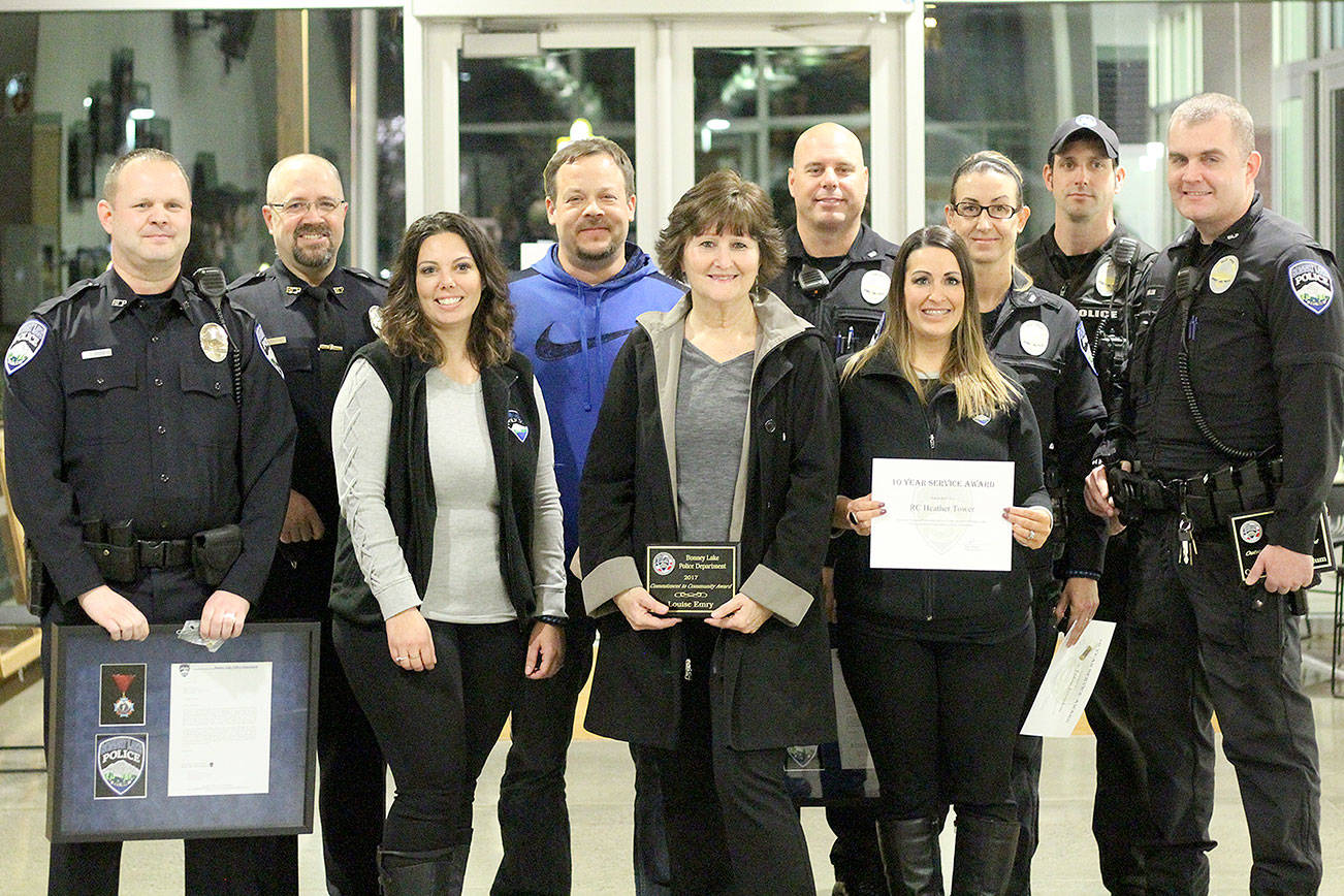 Bonney Lake police honored at annual awards presentation
