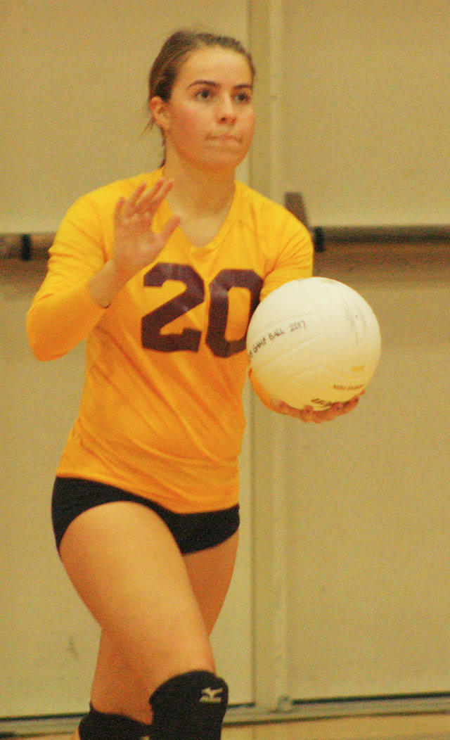 Megan Vandegrift will be joining Keegan Strobeck and Hope Baldyga on an all-state team on March 10. File photo by Kevin Hanson