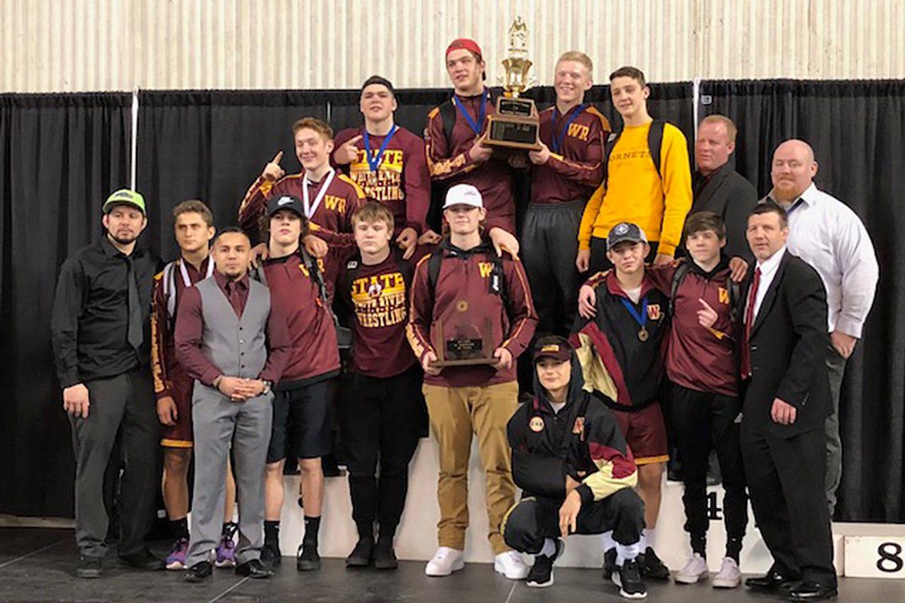 It’s been 23 years since White River’s last state wrestling championship title. Photo courtesy Kim Campbell