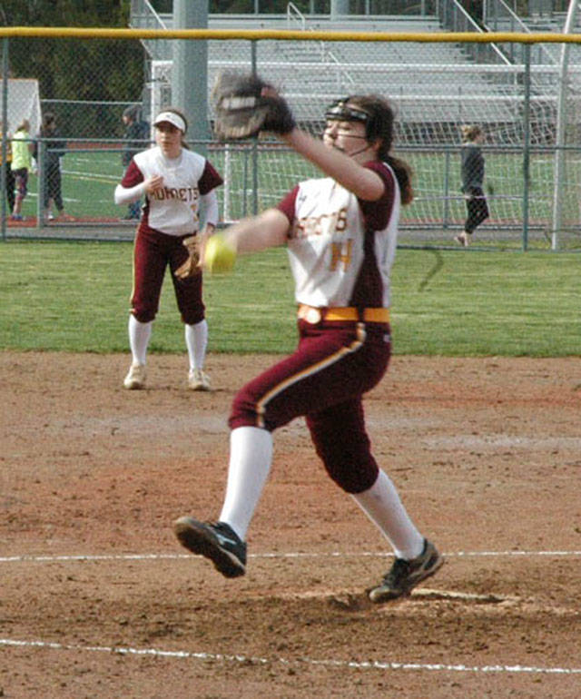 White River is well armed for the coming fastpitch season with Maddie Pipitone returning. She was the league’s Pitcher of the Year in 2017. File photo by Kevin Hanson