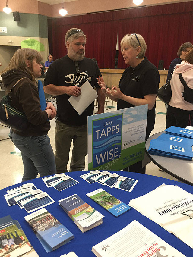 Cascade Water Alliance and the Tacoma-Pierce County Health Department have teamed up to try and make Lake Tapps healthier. Submitted photo.