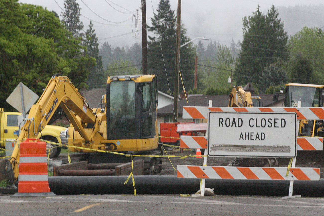 Buckley road work to be completed by mid-July