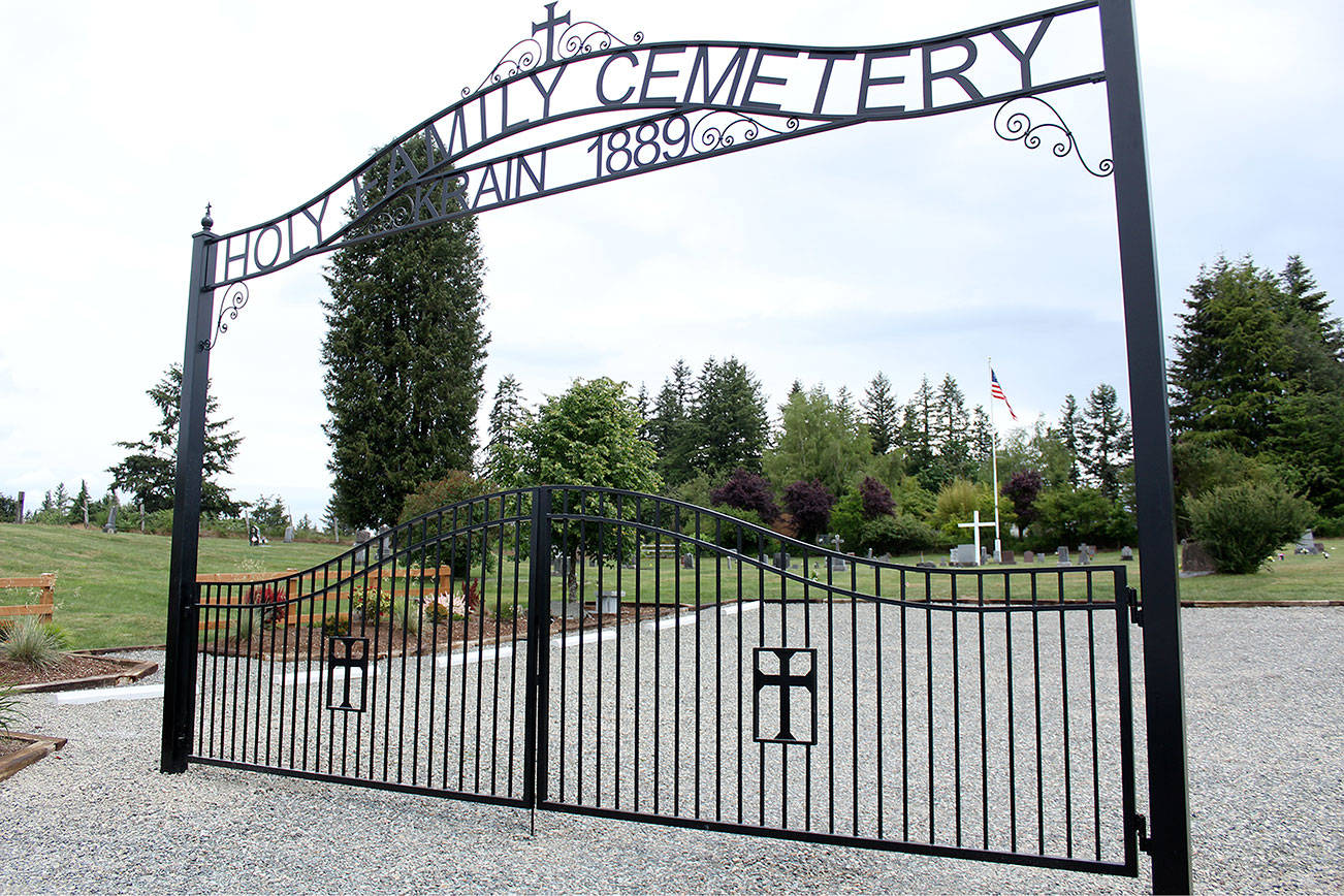 Holy Family Cemetery gets facelift