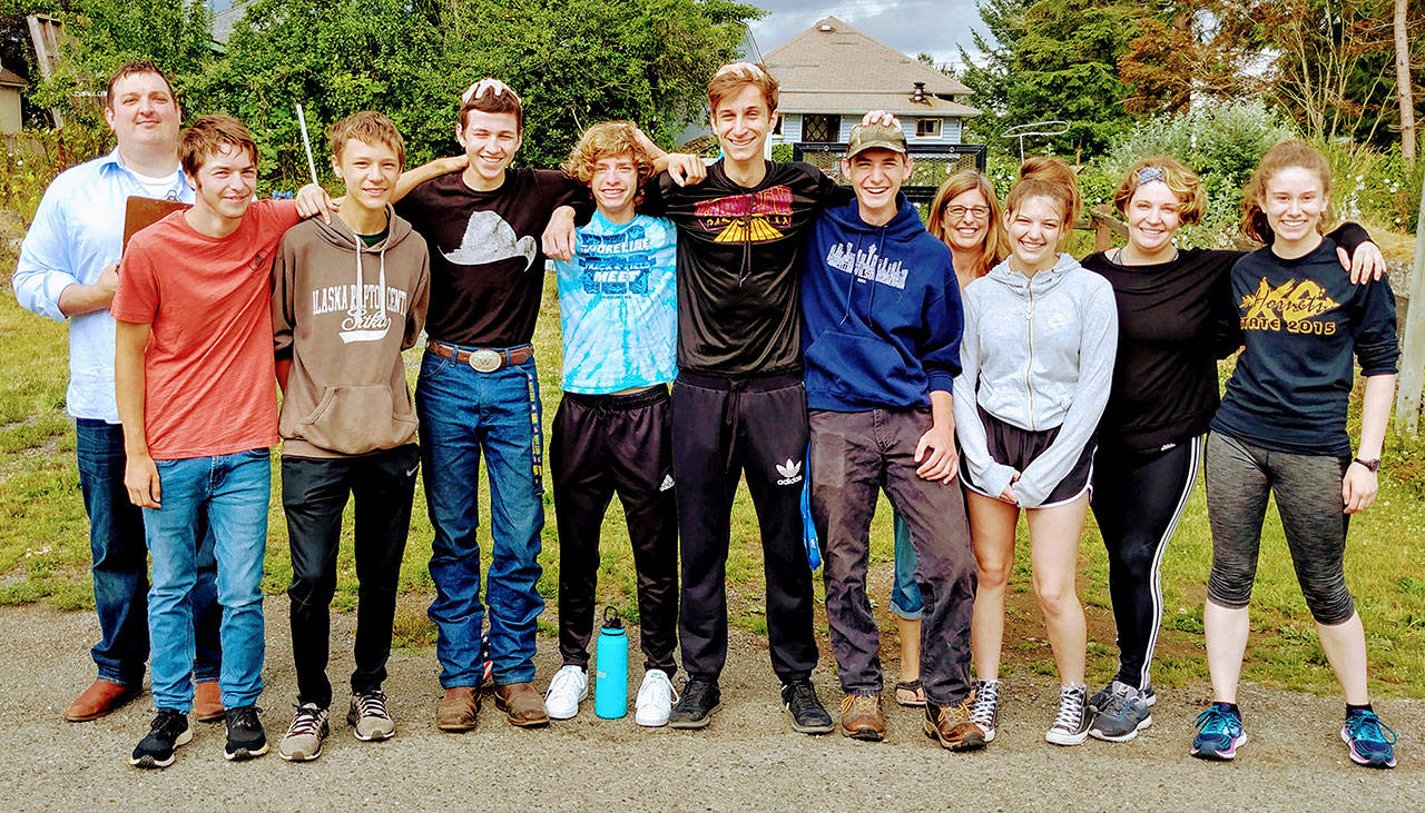 EHS harriers pitching in with community service