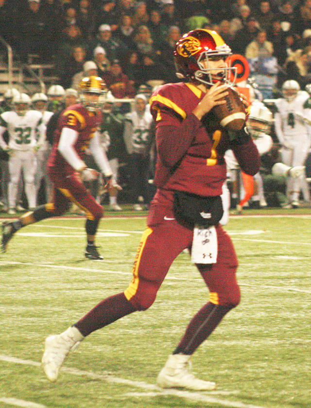 Enumclaws Kellen Kranc returns for a senior season, aiming to lead the Hornets to another NPSL title. File photo Vince Miller
