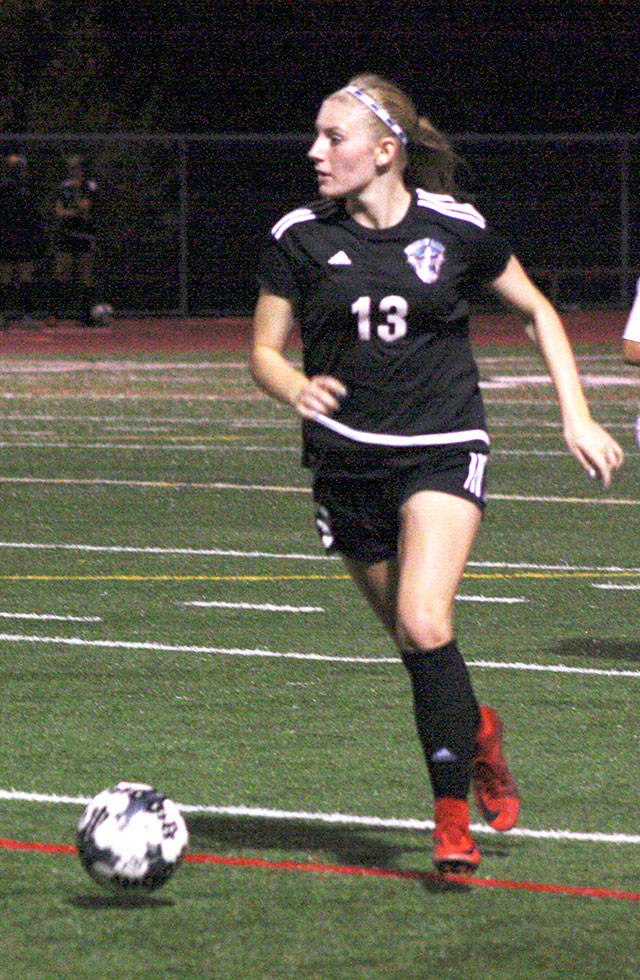 Sophomore Haleigh Dalaire is among the many reasons the Bonney Lake Panthers sported a perfect record after 10 games. File photo by Kevin Hanson