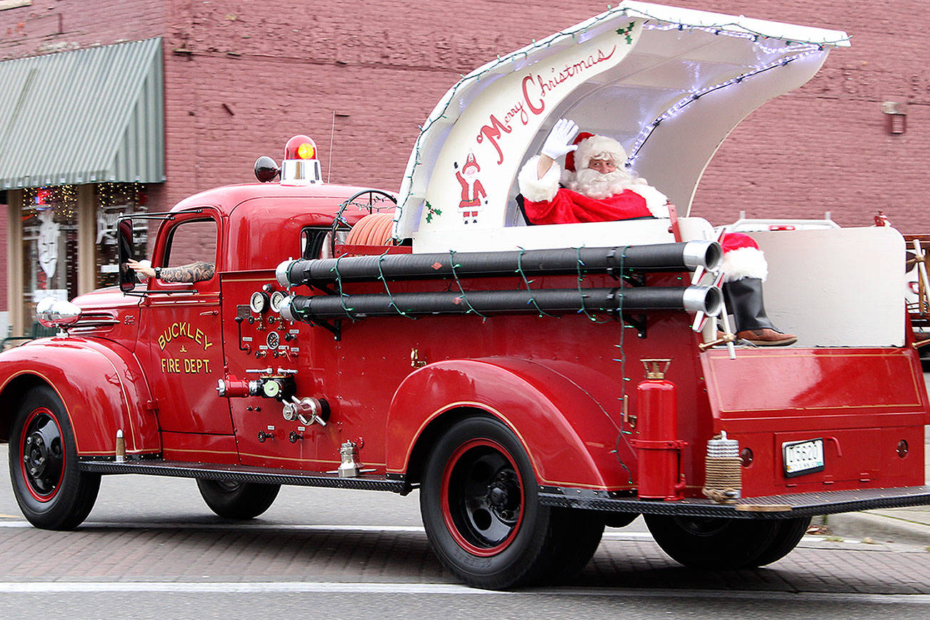 Santa to ride through Buckley