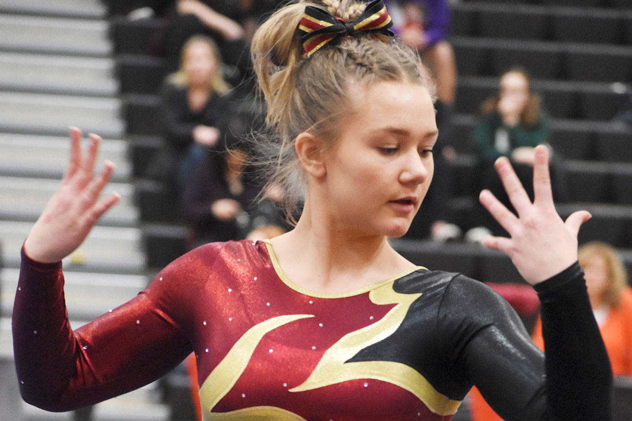 White River leads local contingent at state gymnastics