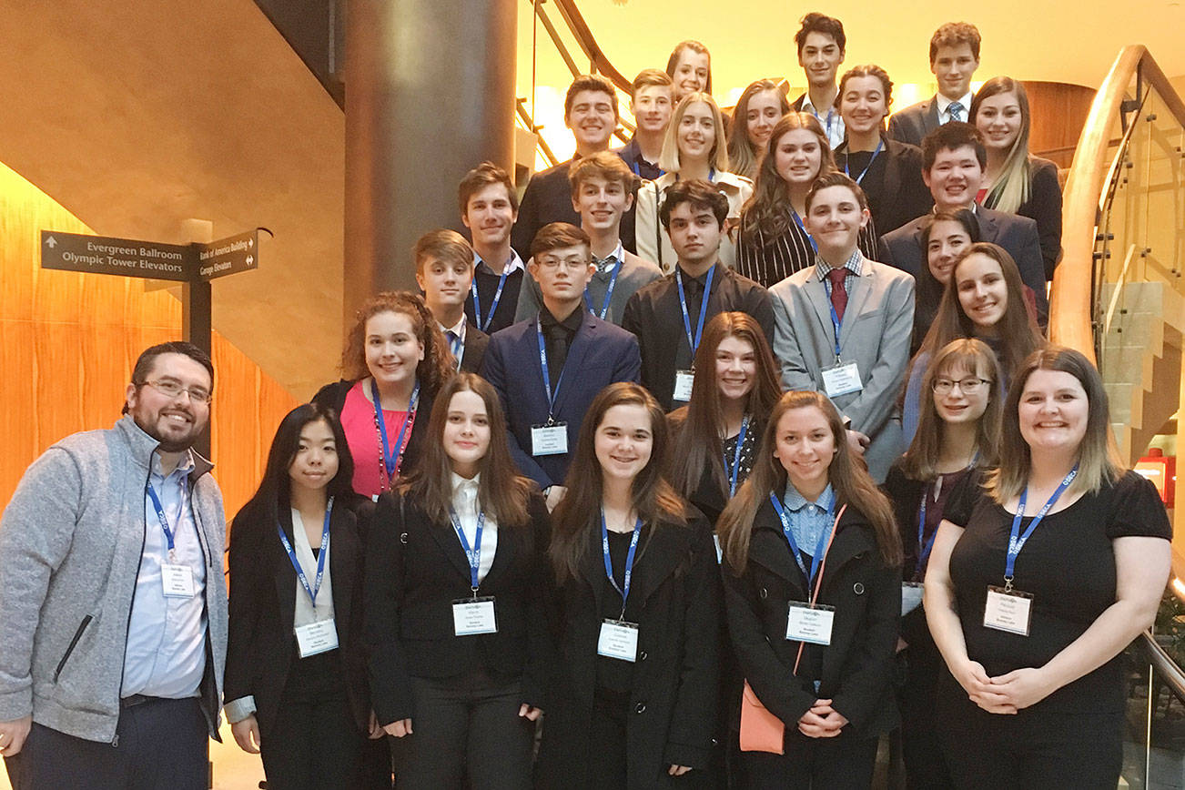 Bonney Lake DECA students heading to Florida conference