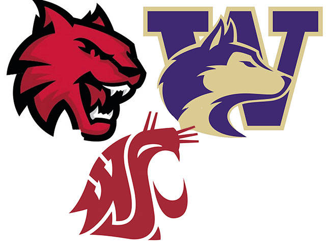 Images courtesy University of Washington, Central Washington University, and Washington State University.