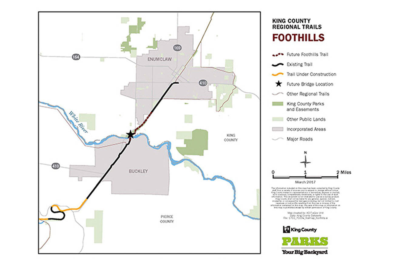 Levy passage ensures Foothills Trail bridge connection
