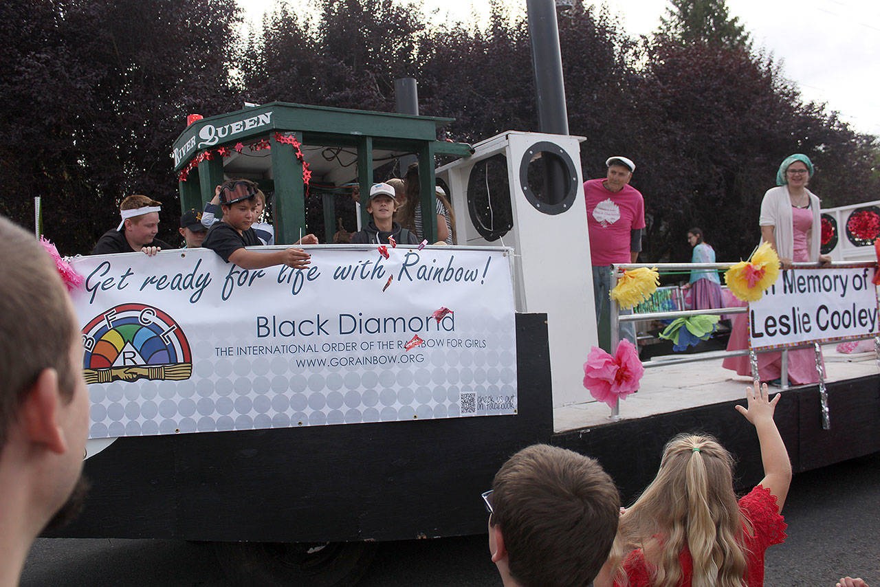 The Green River Queen is the star of Black Diamond’s Labor Days parade, and is expected to once again make an appearance. File photo