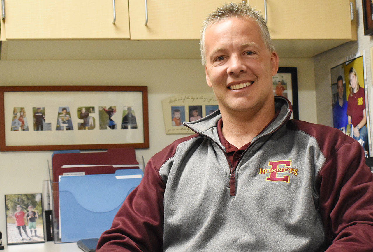 Phil Engebretsen assumed the duties of Enumclaw High principal July 1, replacing former principle Aaron Lee. Many other new staff and administration members have joined the Enumclaw, White River, and Carbonado school districts. File photo by Kevin Hanson